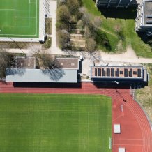 Allmendstadion Neubau eines Funtionsgebäudes und Sanierung der Zuschauertribühne | Sindelfingen