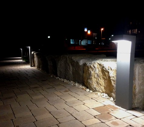 Das Beleuchtungskonzept erhellt die Verbindungswege